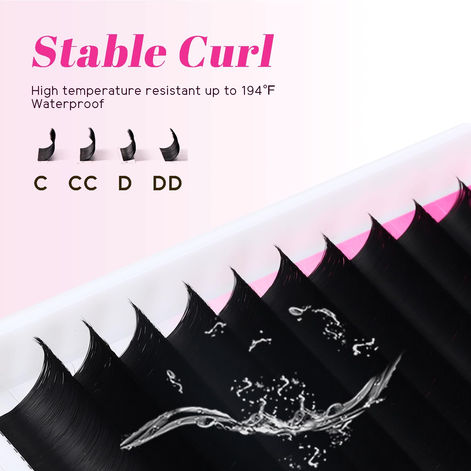 TDANCE Cashmere Easy Fan Lash Extensions – 0.05mm D Curl 13mm Self Fanning Mega Volume