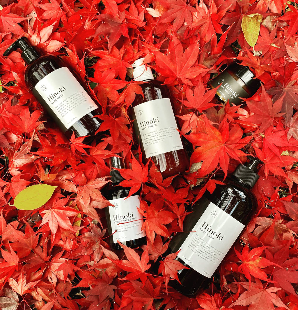TE + TE Hinoki Hand Wash with Pure Japanese Hinoki Essential Oil | Gentle Plant-Based Cleanser