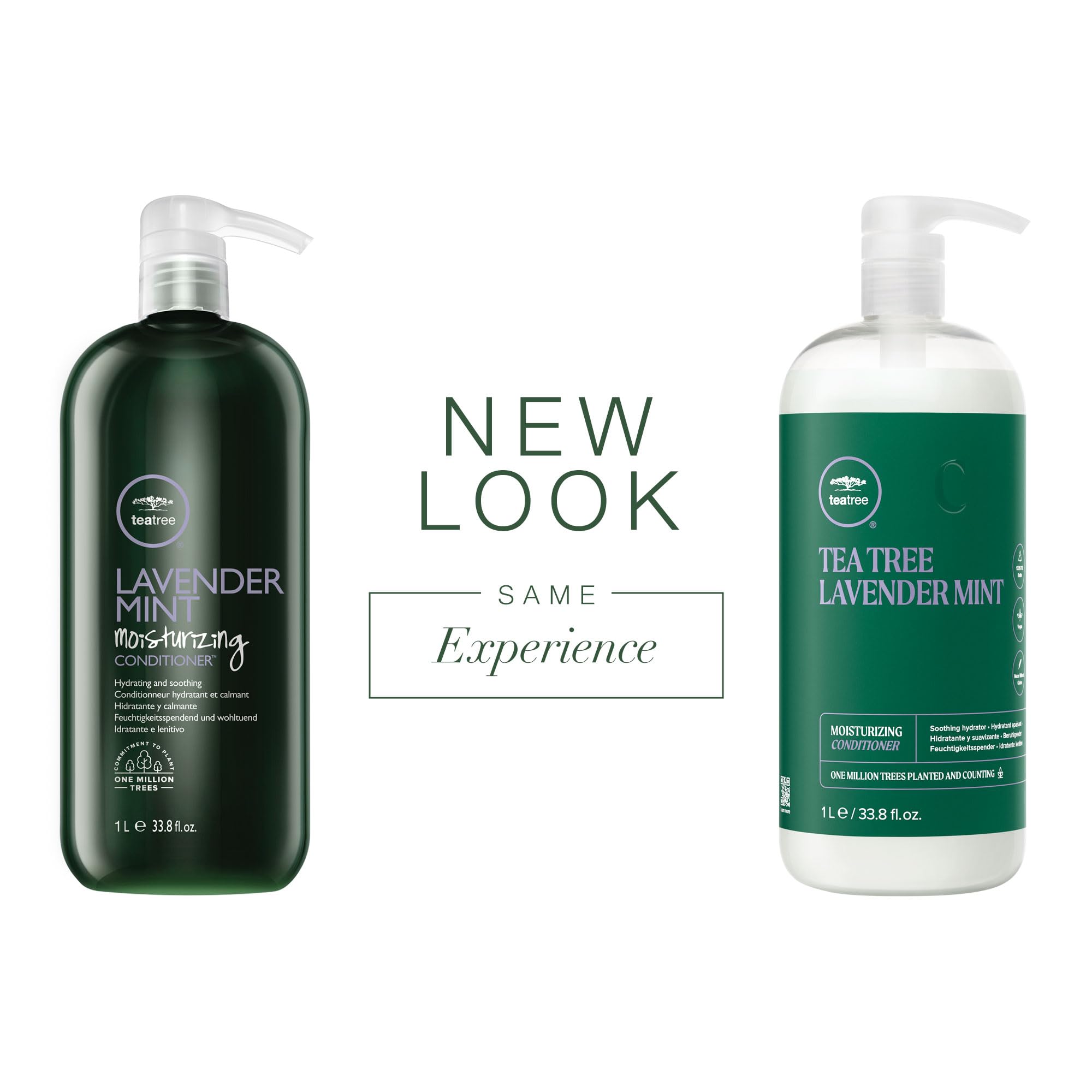 Tea Tree Lavender Mint Moisturizing Conditioner – Hydrates & Soothes Coarse, Dry Hair (33.8 oz)