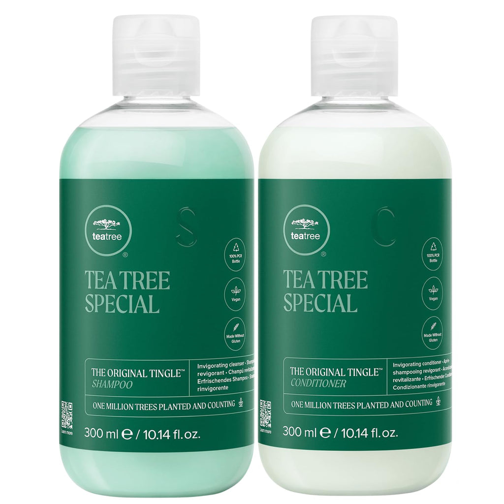 Tea Tree Special Shampoo & Conditioner Gift Set | Invigorating Scalp Care