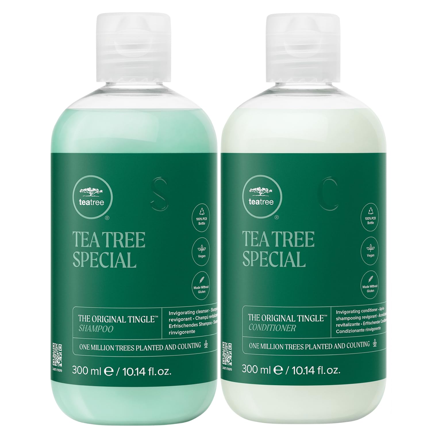 Tea Tree Special Shampoo & Conditioner Gift Set | Invigorating Scalp Care