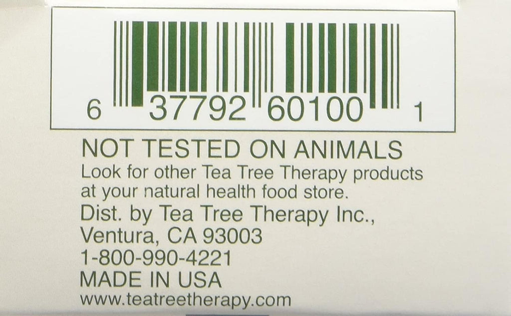 Tea Tree Therapy Pack of 8 Vegetable Base Soap with Tea Tree Oil – 3.9 oz