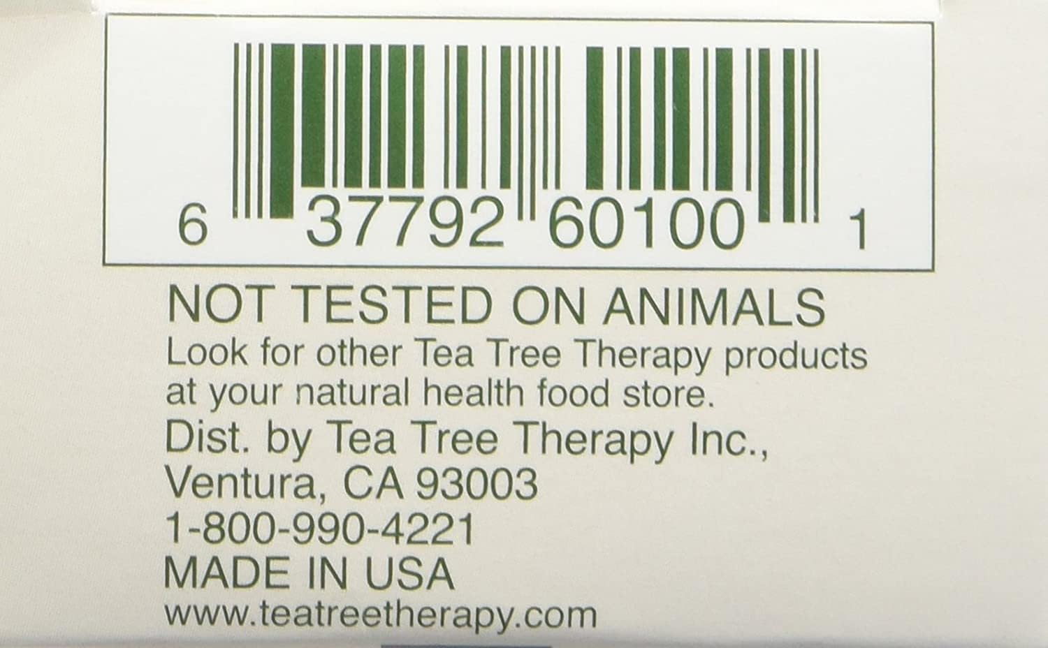 Tea Tree Therapy Pack of 8 Vegetable Base Soap with Tea Tree Oil – 3.9 oz