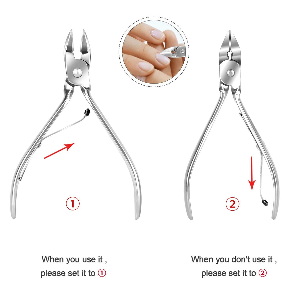 Teamkio 18-in-1 Manicure Pedicure Set | Portable Stainless Steel Grooming Kit with Leather Case