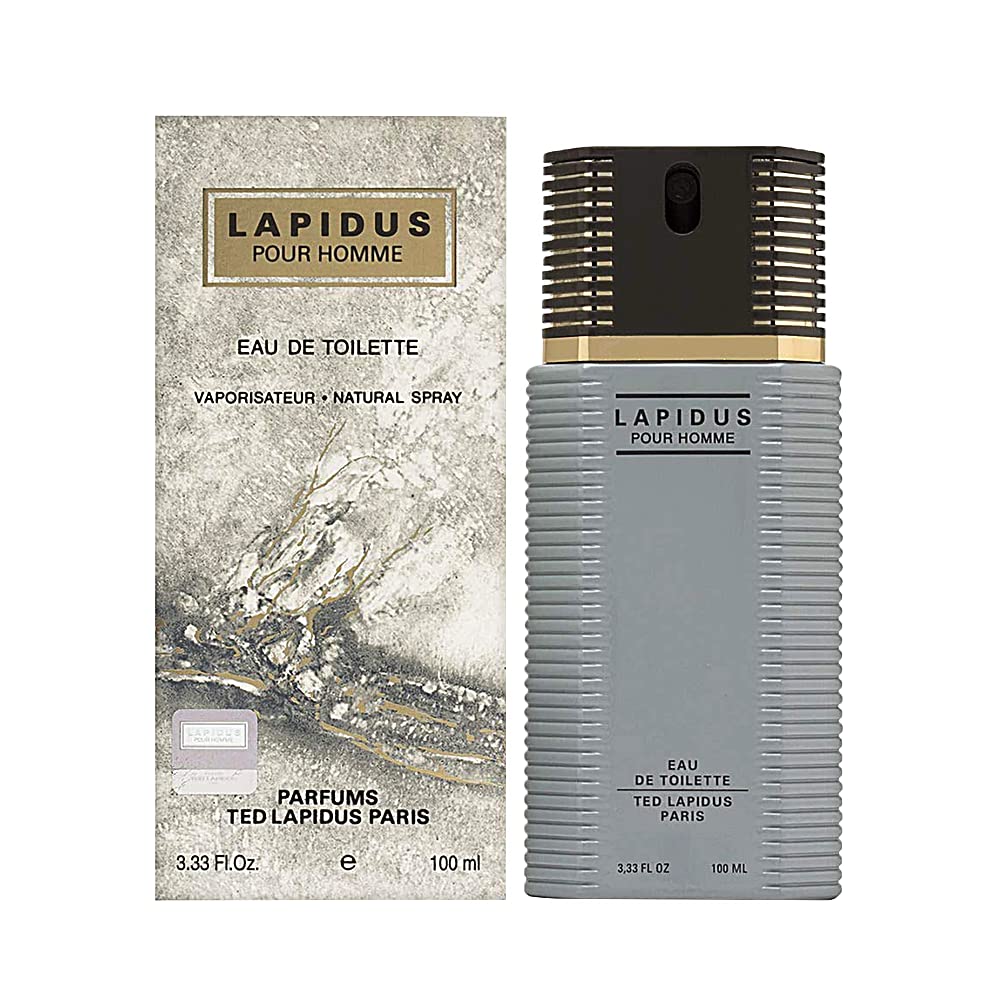 Lapidus by Ted Lapidus for Men - Eau de Toilette Spray 3.3 oz (Pack of 3)
