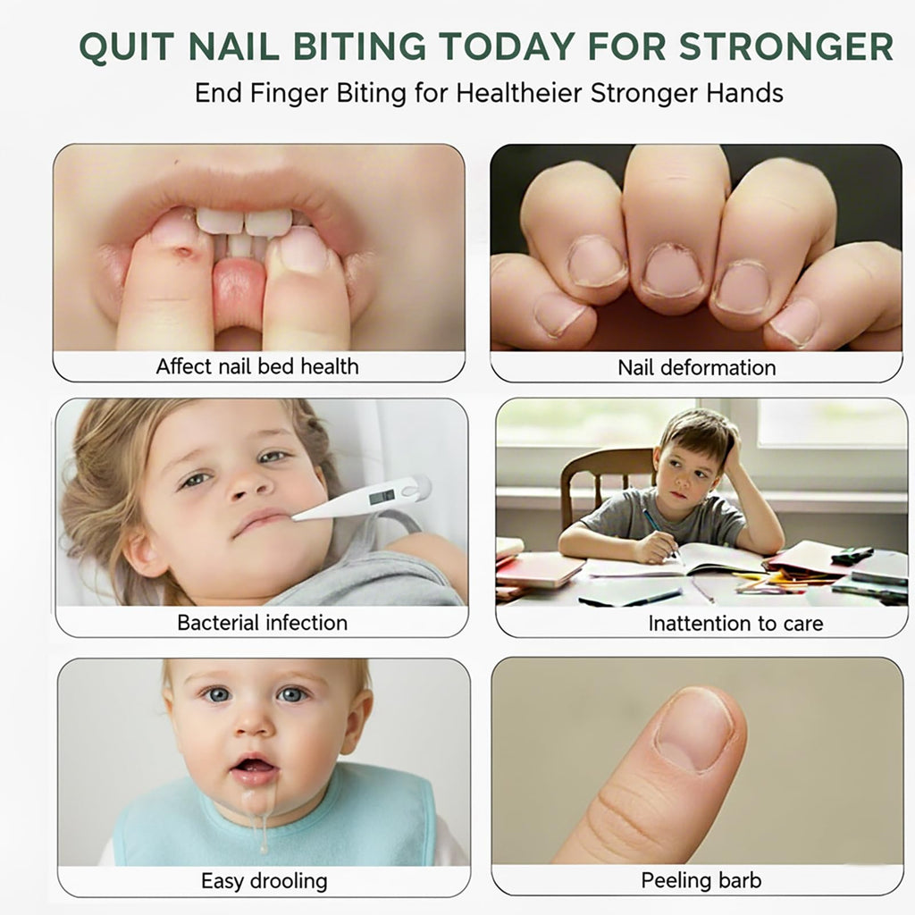 TEELAMP Nail Biting Treatment for Kids – 2 Pack Safe Bitter-Taste Deterrent