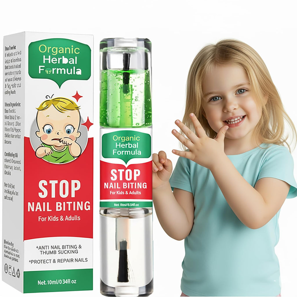 TEELAMP Nail Biting Treatment for Kids – 10 ml Bitter Deterrent, Dual Day & Night Care