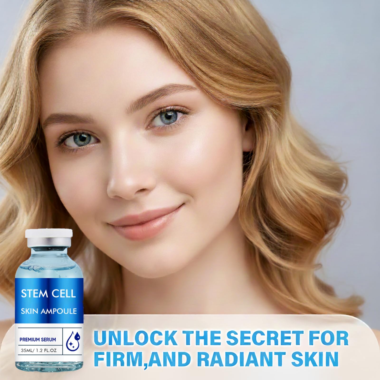 TEELAMP Stem Cell Serum for Face – Advanced Microneedling Hydration (35 ml)