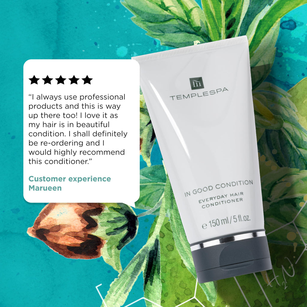 TEMPLESPA In Good Condition Luxury Hair Conditioner | Lightweight Nourishment, Paraben, Phthalate & Sulfate Free, Vegan & Cruelty-Free 5.0 fl oz