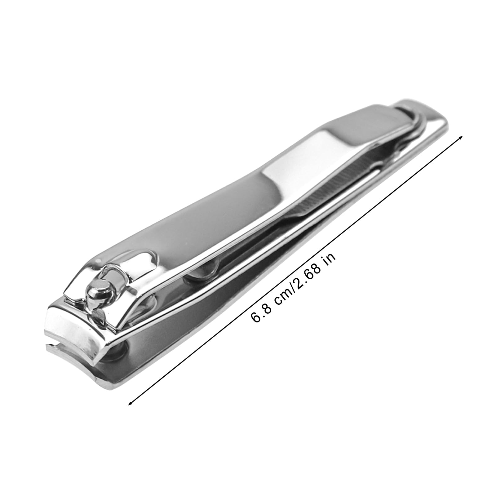 Terdey Individually Wrapped Nail Clippers – Stainless Steel, 50-Pack, 2.67in