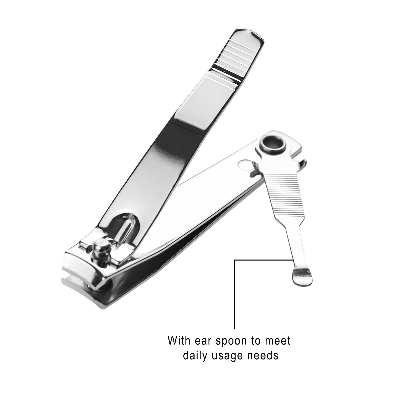 Terdey Individually Wrapped Nail Clippers – Stainless Steel, 50-Pack, 2.67in