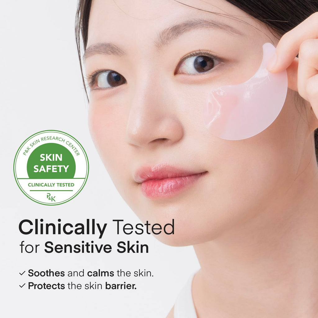 TEREZ & HONOR Collagen Peptide Under Eye Patches – Korean Firming Hydration, 6 Pairs, Travel & Gift Ready