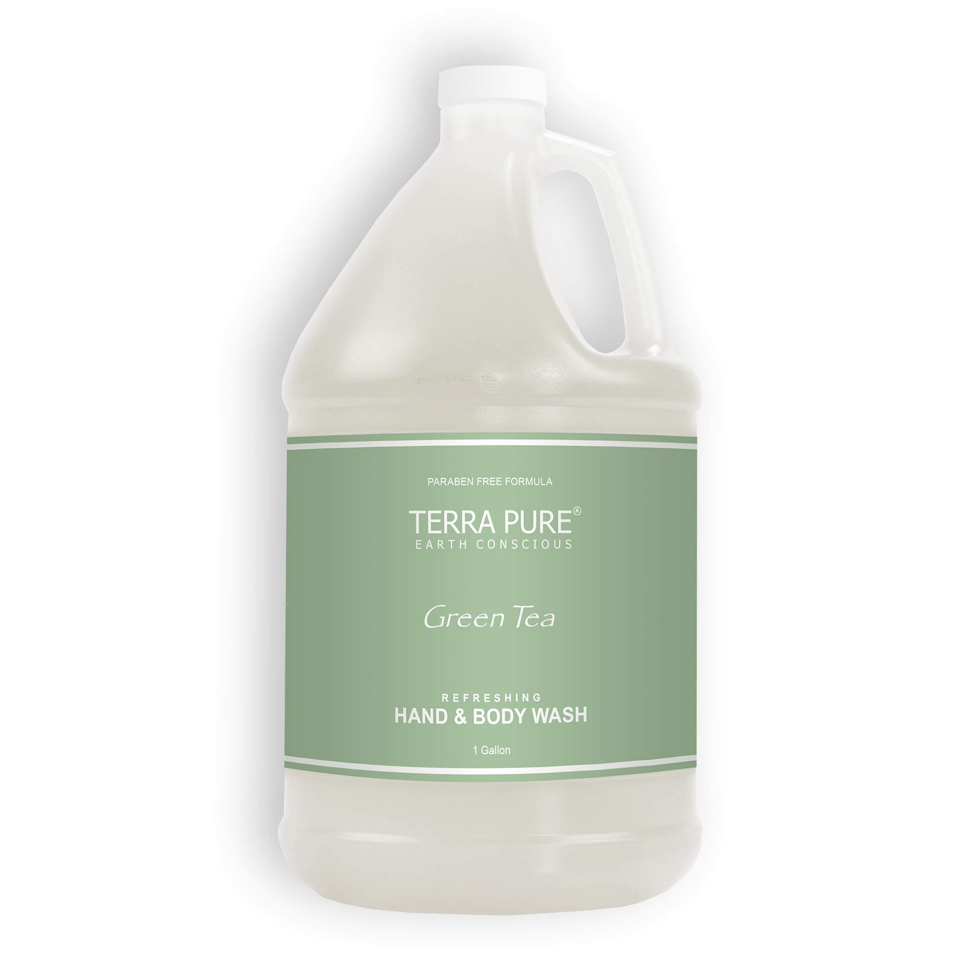 Terra Pure Hotel Hand & Body Wash – Refill Set (Four Gallons) for Dispensers | Paraben Free & Natural