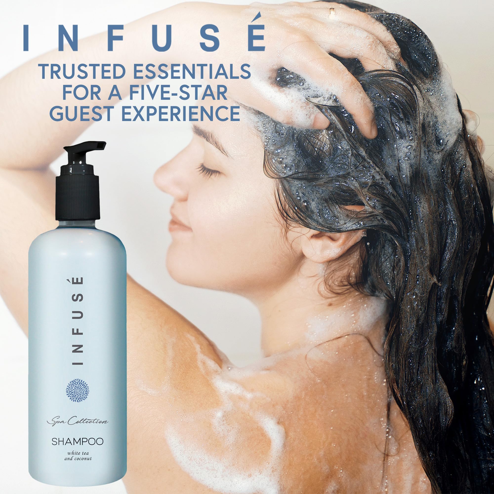 Terra Pure Infuse White Tea & Coconut Shampoo – 400 ml SINGLE