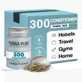 Terra Pure Travel Size Hotel Conditioner 1oz – 300 Count Paraben Free White Tea Coconut Scent