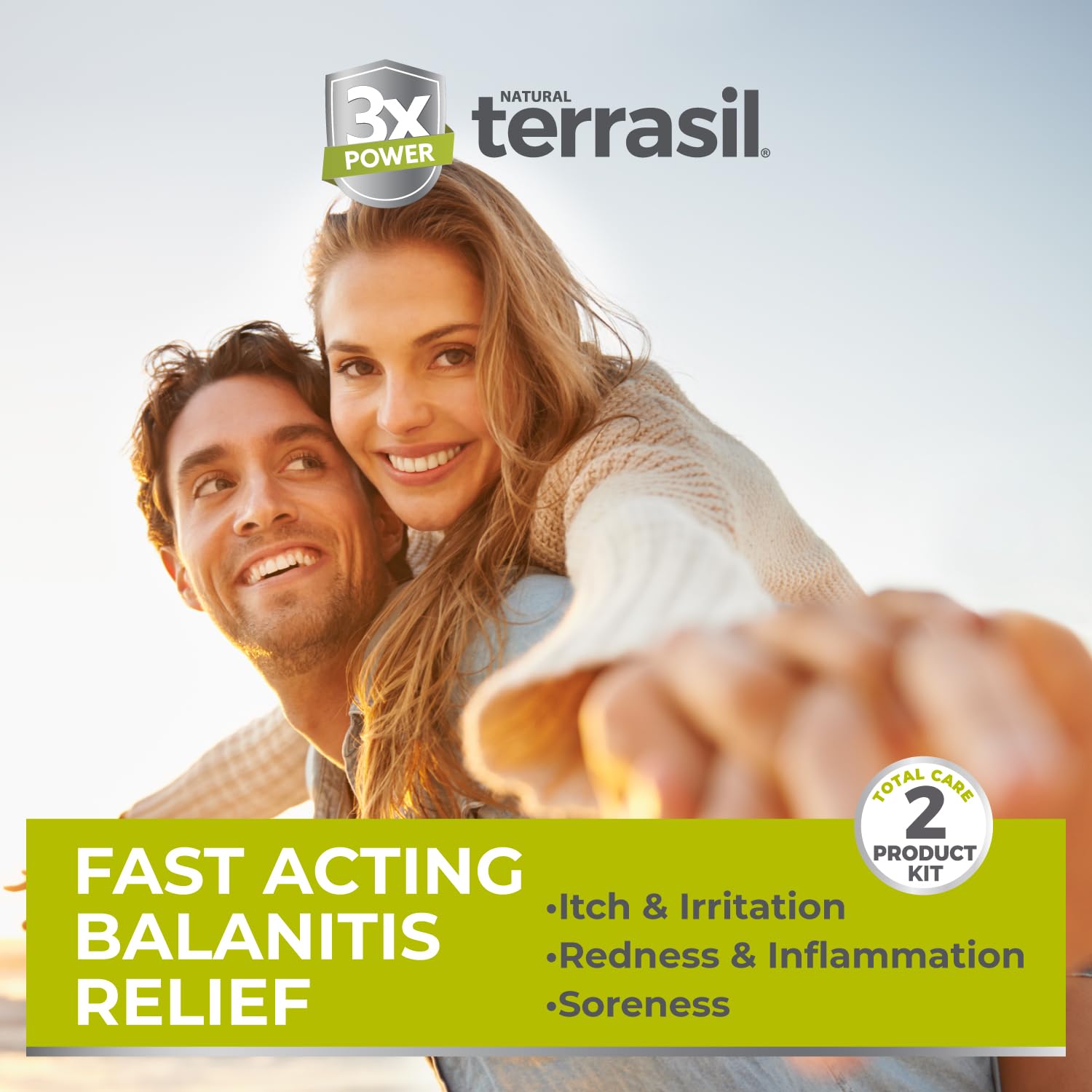 Terrasil Balanitis Relief + Calendula Soap Kit – Gentle Itch & Irritation Support
