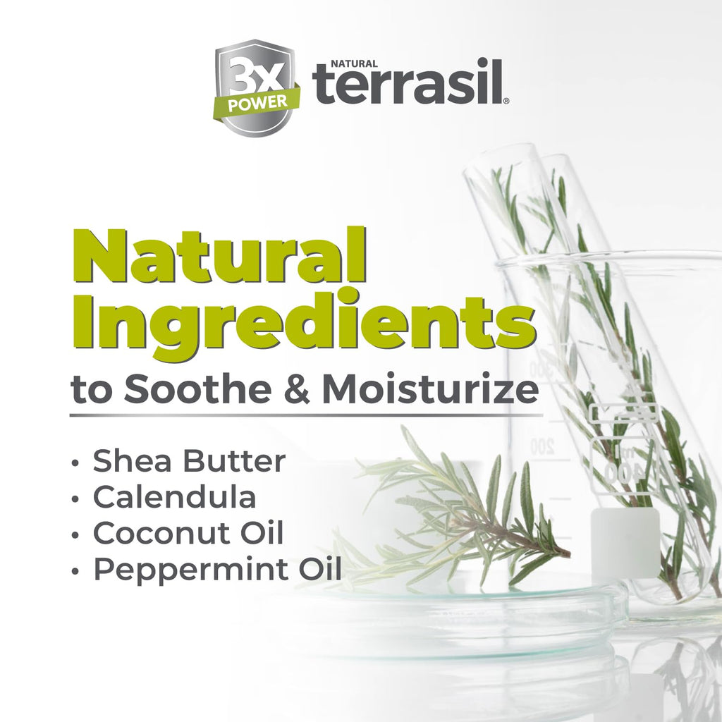 Terrasil Folliculitis Soap – All-Natural Calendula Cleansing Bar (75g, 3-Pack)