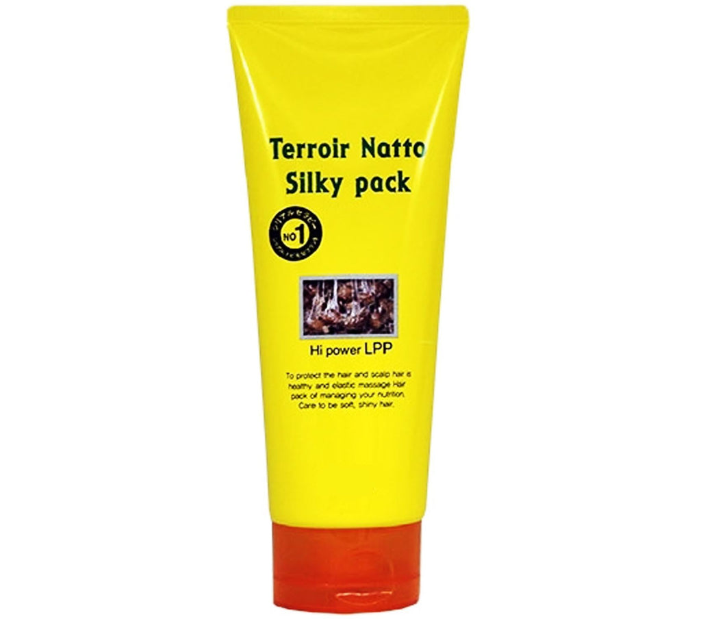 Terroir Natto Silky Hair Pack – Gentle, Nourishing Care with Natto & Rice Bran Oil (200ml)