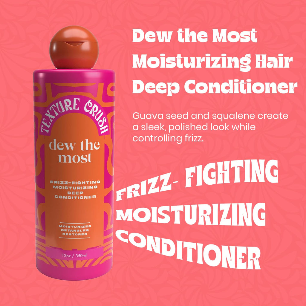 Texture Crush Dew — Moisturizing Hair Deep Conditioner for Frizz Control & Detangling