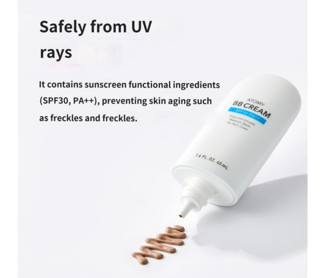 TG153 A.t.o.m.y BB Cream SPF 30 PA++ – Radiant Coverage & Hydration (1.35 fl oz)