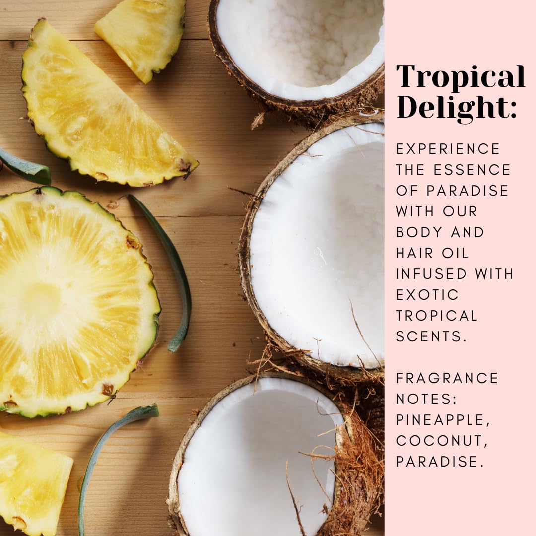 That's That Magic Hair & Body Oil – Tropically Scented, Non-Greasy Hydration for Skin & Hair