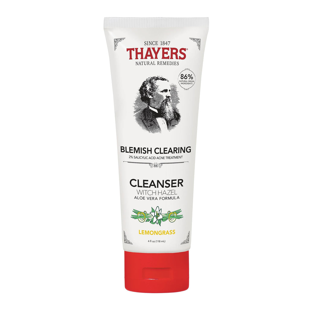 THAYERS Witch Hazel Blemish Cleanser, 4 oz  2% Salicylic Acid