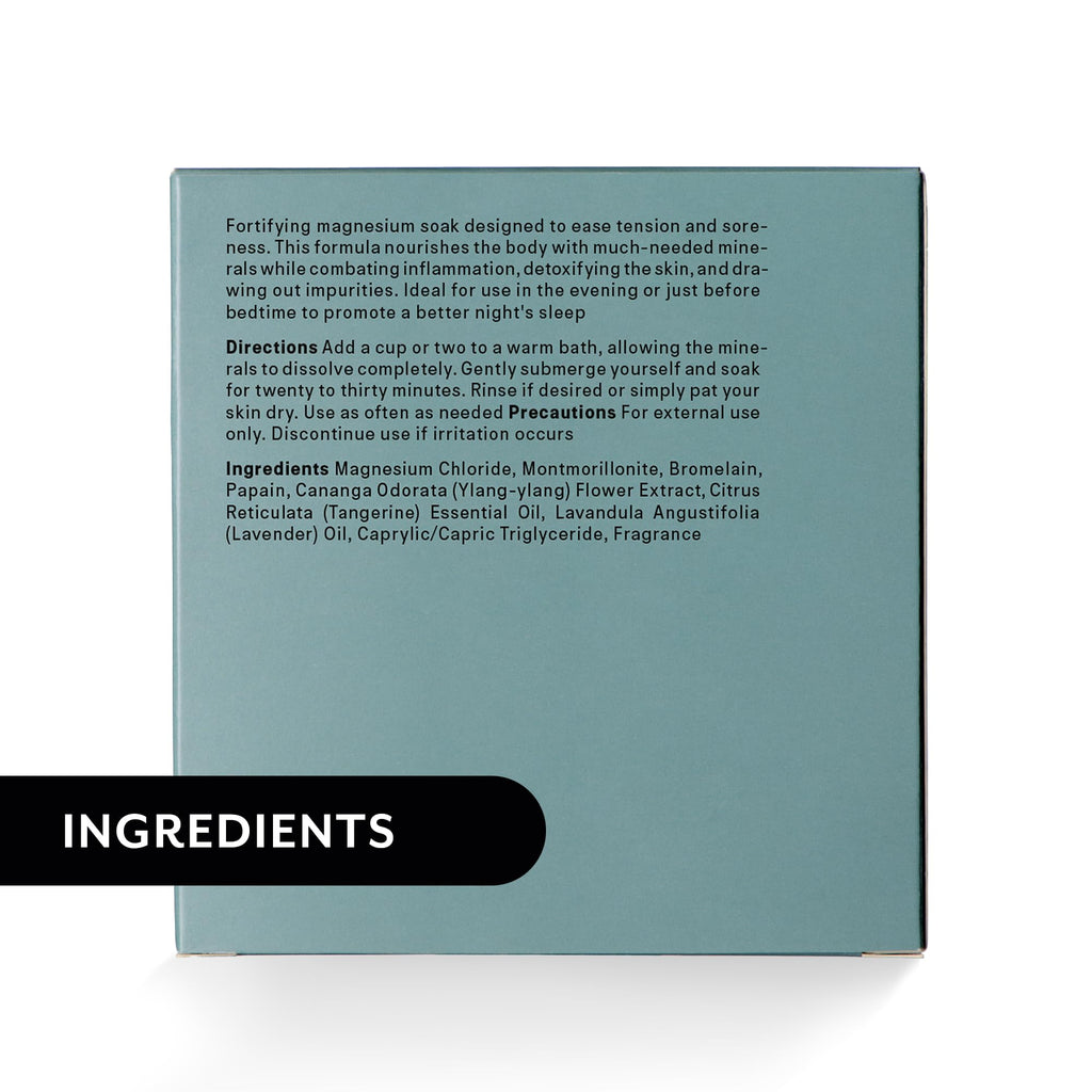 The Act Magnesium Flakes for Bath – Relaxing Aromatherapy Bath Salts with Ylang-Ylang, Lavender & Mandarin Oils