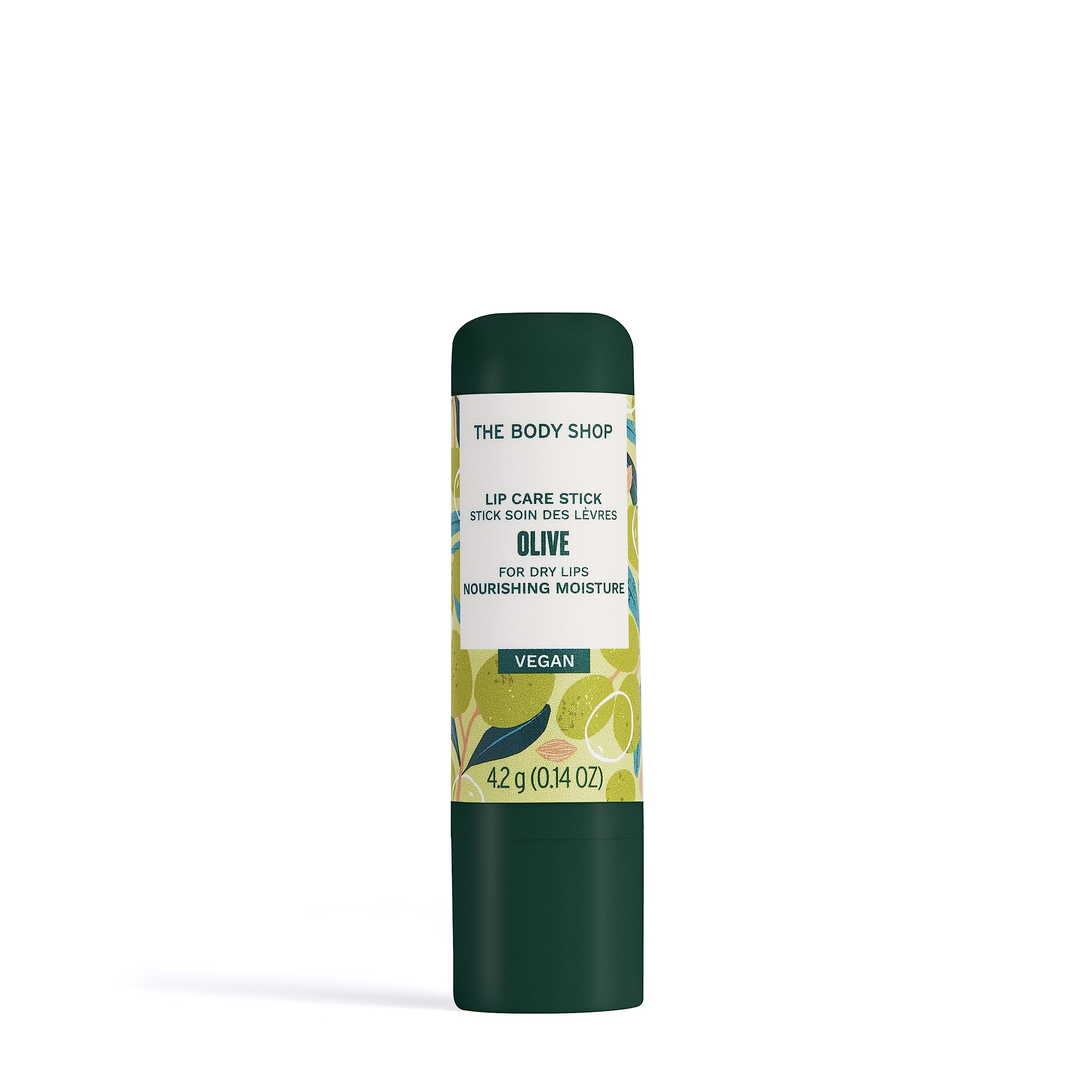 The Body Shop Olive Lip Care Stick – Nourishing 4.2g Lip Balm for Dry Lips