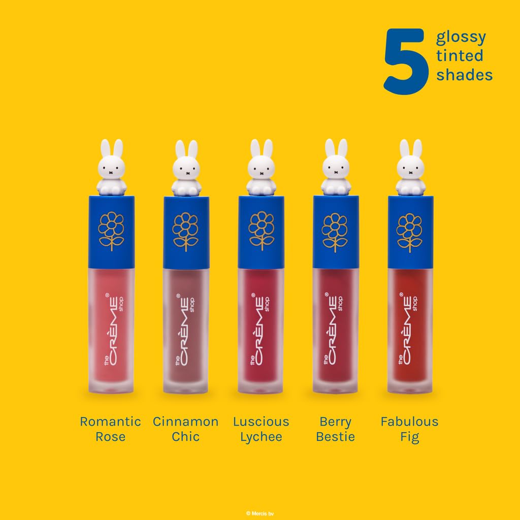 The Crème Shop Miffy Lip Stain Cinnamon Chic – Long-Wear Glossy Lip Color