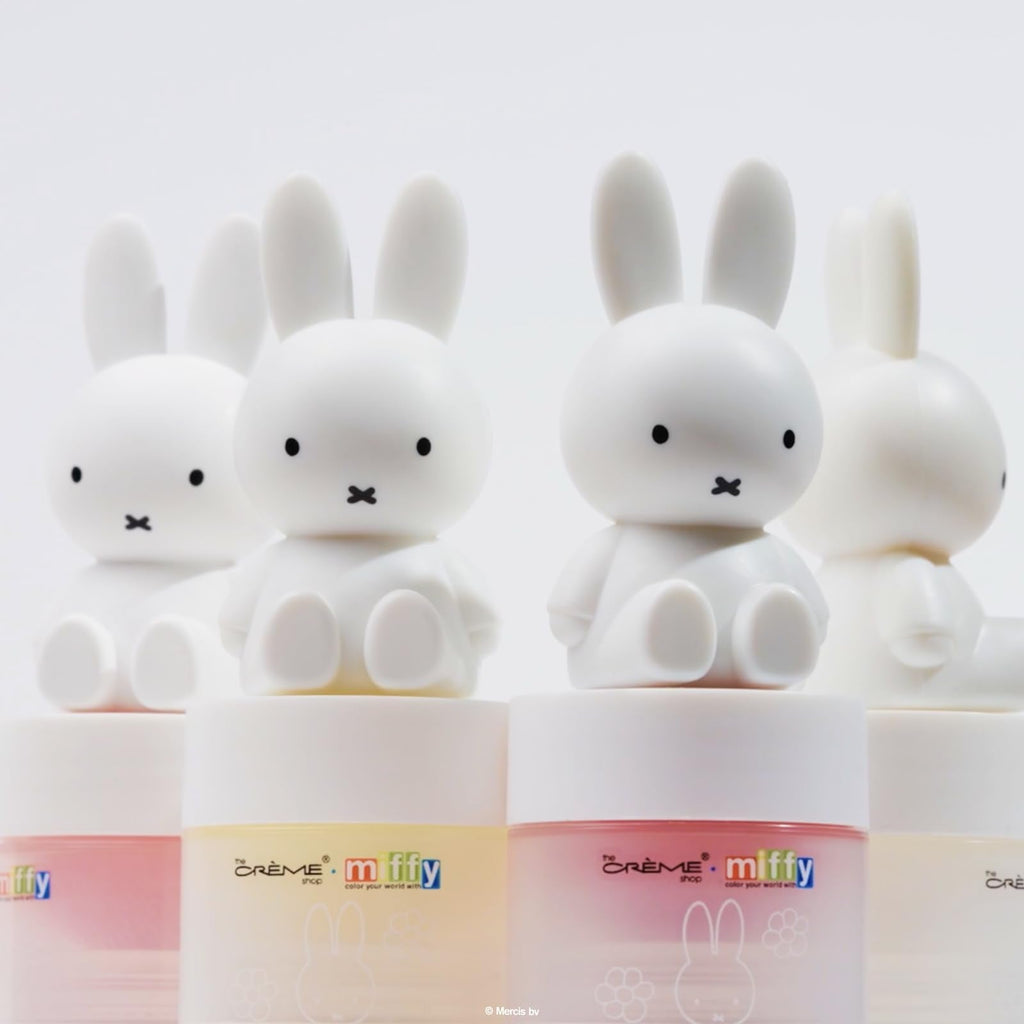 The Crème Shop Miffy Tinted Lip Balm in Mellow Mango — Hyaluronic Acid + Murumuru