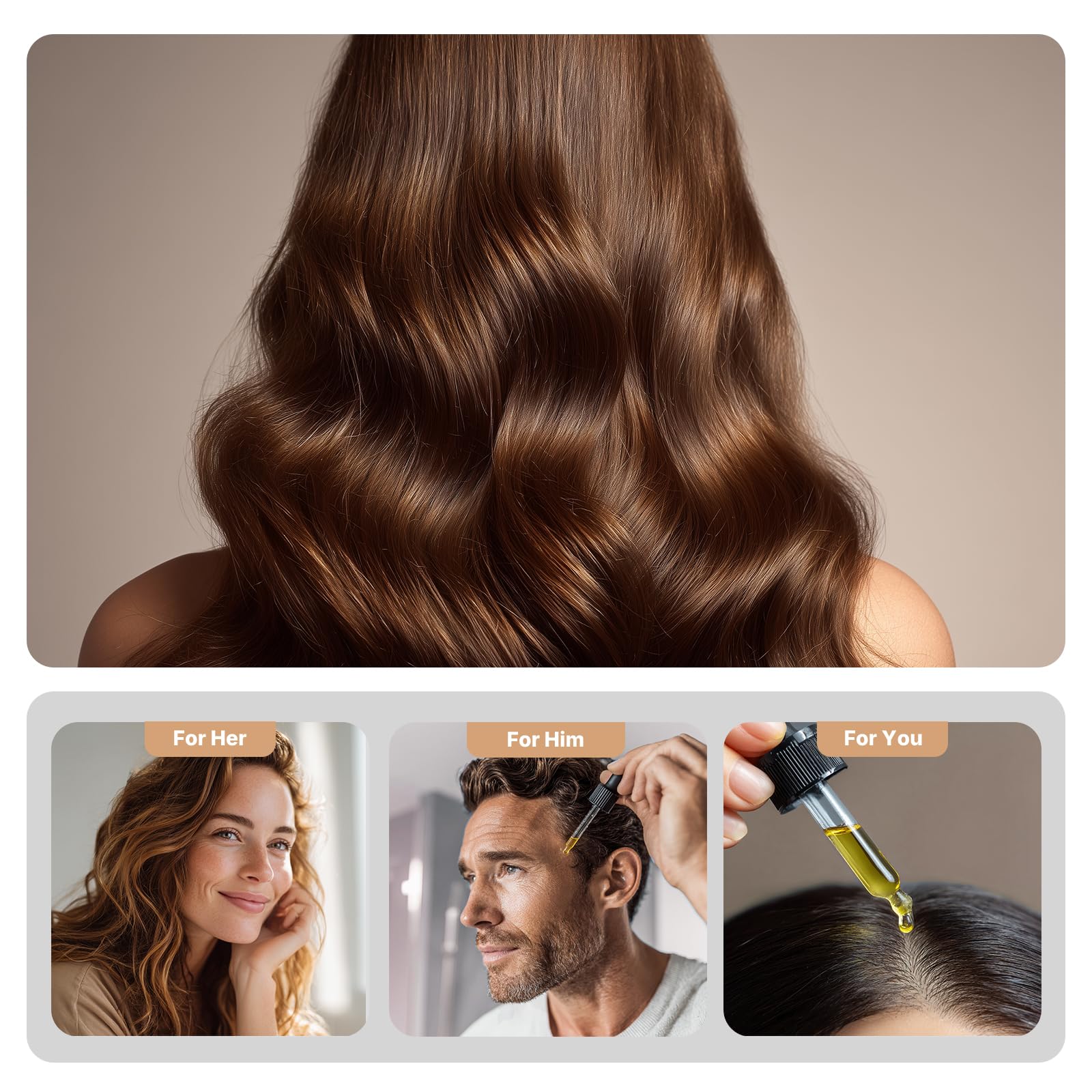 The ELIX USDA Organic Rosemary Oil for Hair Growth – Thickening Formula with Castor & Pumpkin Seed | Made in USA | 4oz