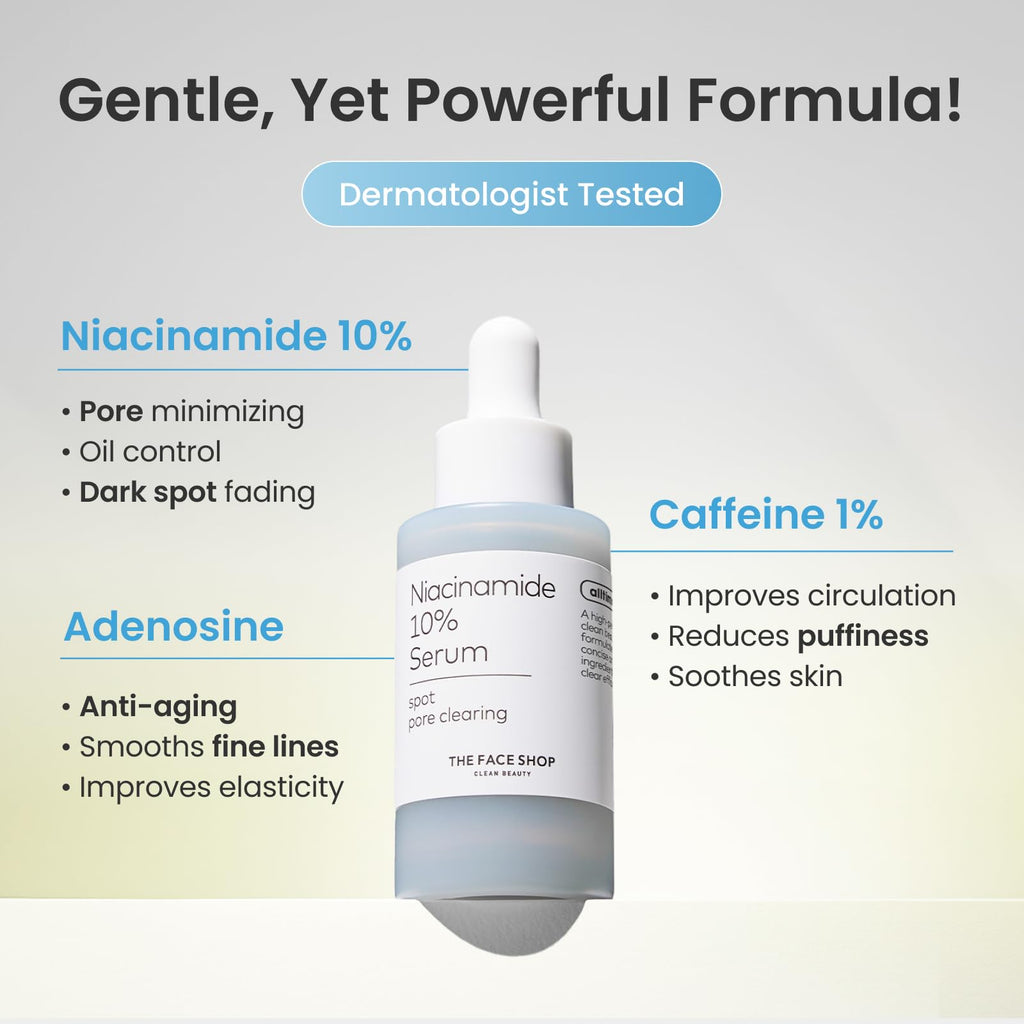 The Face Shop Alltimate Niacinamide 10% Serum – Oil Control & Pore Reduction