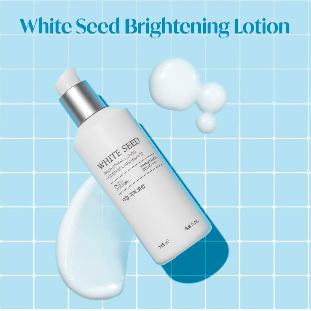 The Face Shop White Seed Brightening Lotion – Niacinamide Hydrating Moisturizer