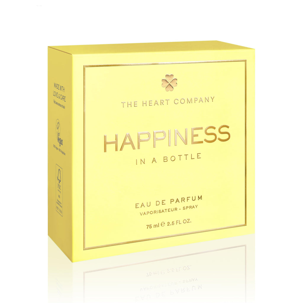 THE HEART COMPANY Happiness in a Bottle | Citrus Perfume for Women | 75ml