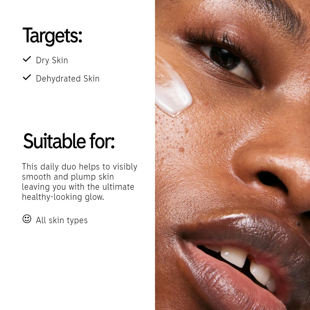 The INKEY List It's Giving Hydration Gift Set – Hydrating Cleanser + Omega Water Cream Duo