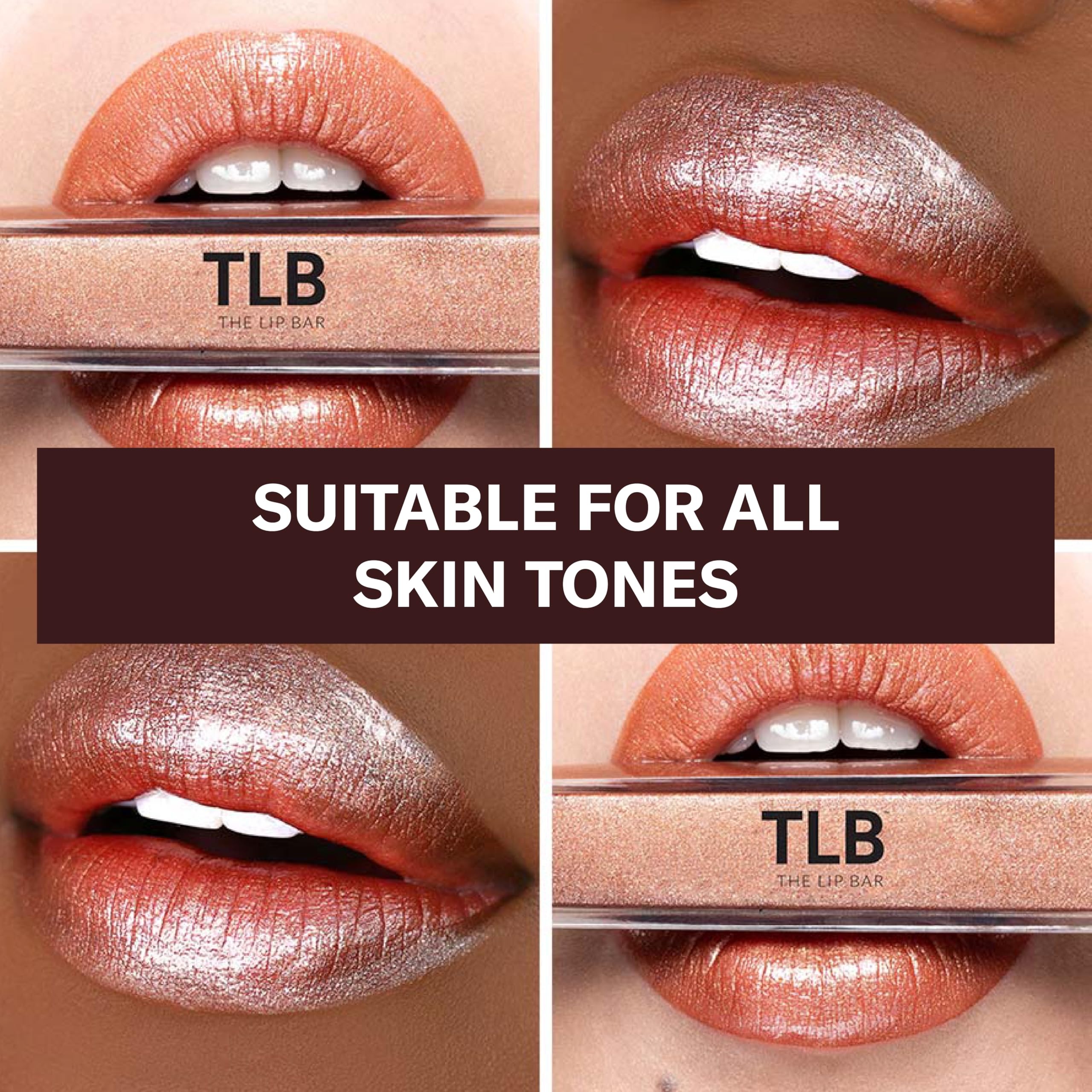 The Lip Bar Goddess Lip Gloss - Golden Bronze Shimmer, Sheer & Non-Sticky