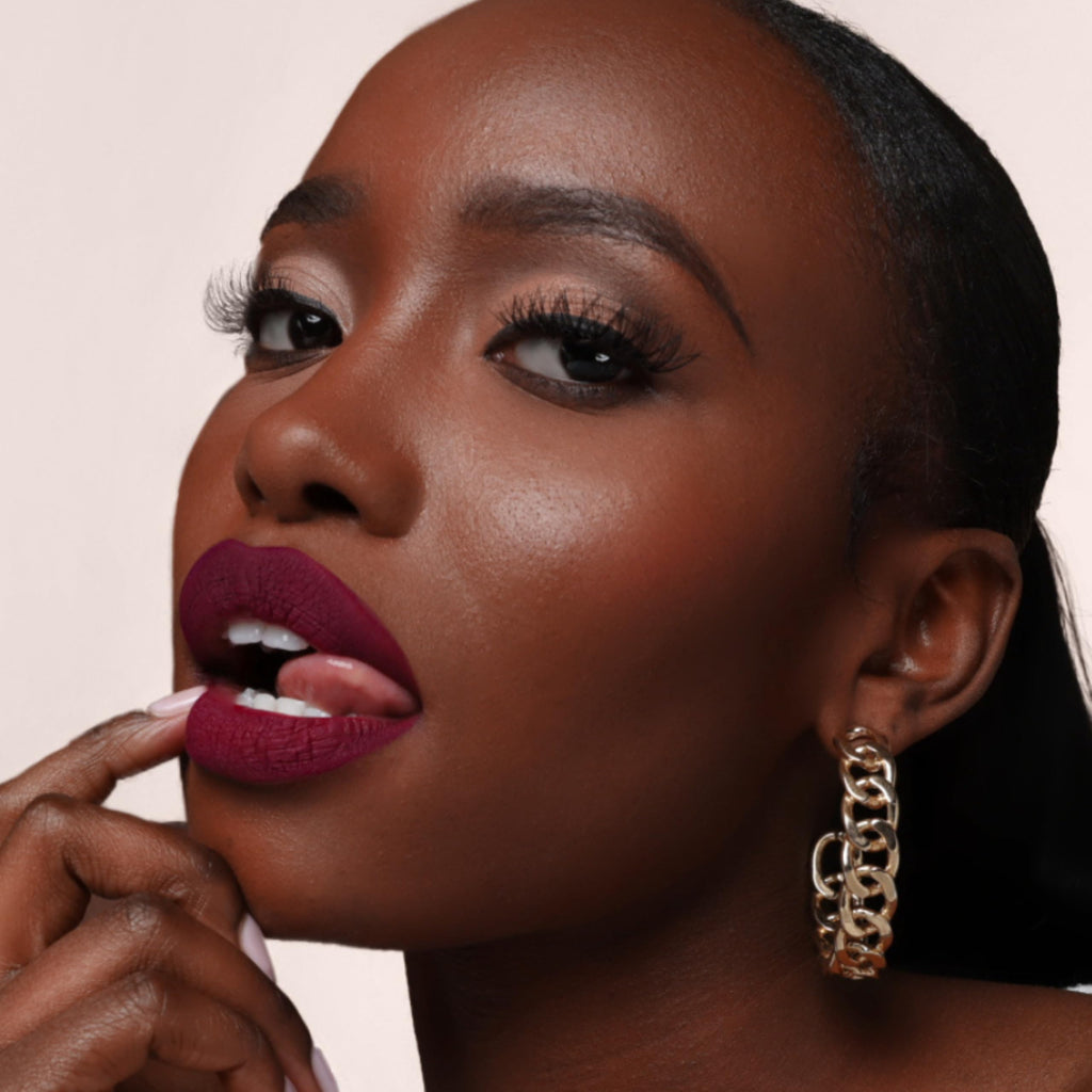 The Lip Bar Muse Deep Berry Nonstop Liquid Matte Lipstick – Long-Wear, High Pigment, Jojoba Oil & Vitamin E | Vegan & Cruelty-Free