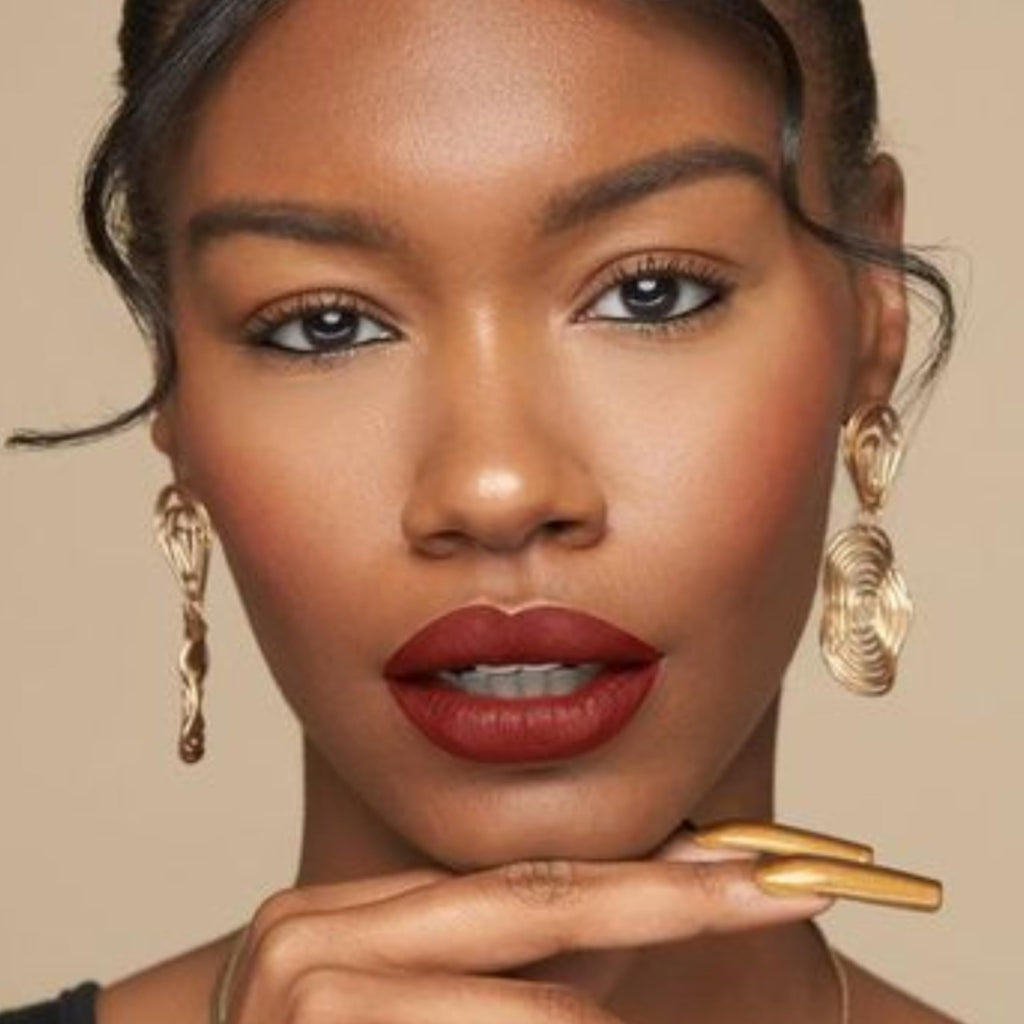 The Lip Bar - Nonstop Liquid Matte Lipstick Brickhouse Soft Brown | 8-12h Wear, Jojoba Oil & Vitamin E, Vegan & Cruelty-Free