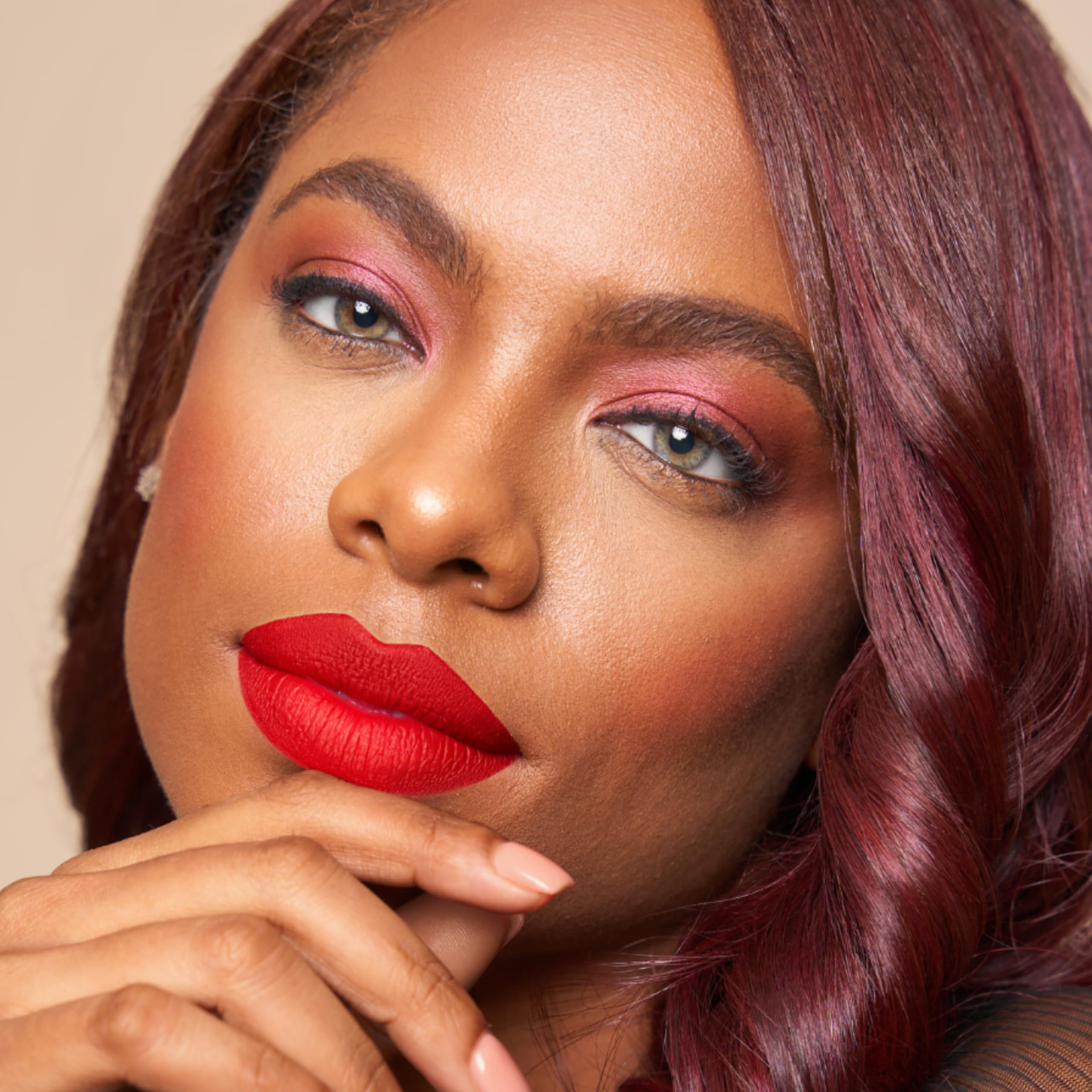The Lip Bar Nonstop Liquid Matte Lipstick 3-Pack – Bawse Lady, Rich Auntie, Hot Mama | Long-Wear, Jojoba Oil