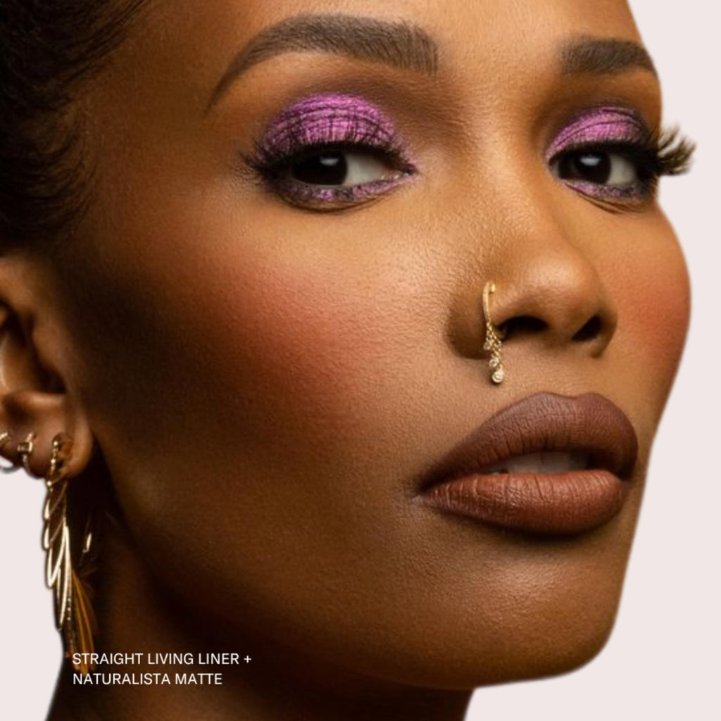 The Lip Bar Nonstop Liquid Matte Lipstick Naturalista Soft Brown – High Pigment, Long Lasting, Jojoba Oil & Vitamin E, Vegan & Cruelty Free
