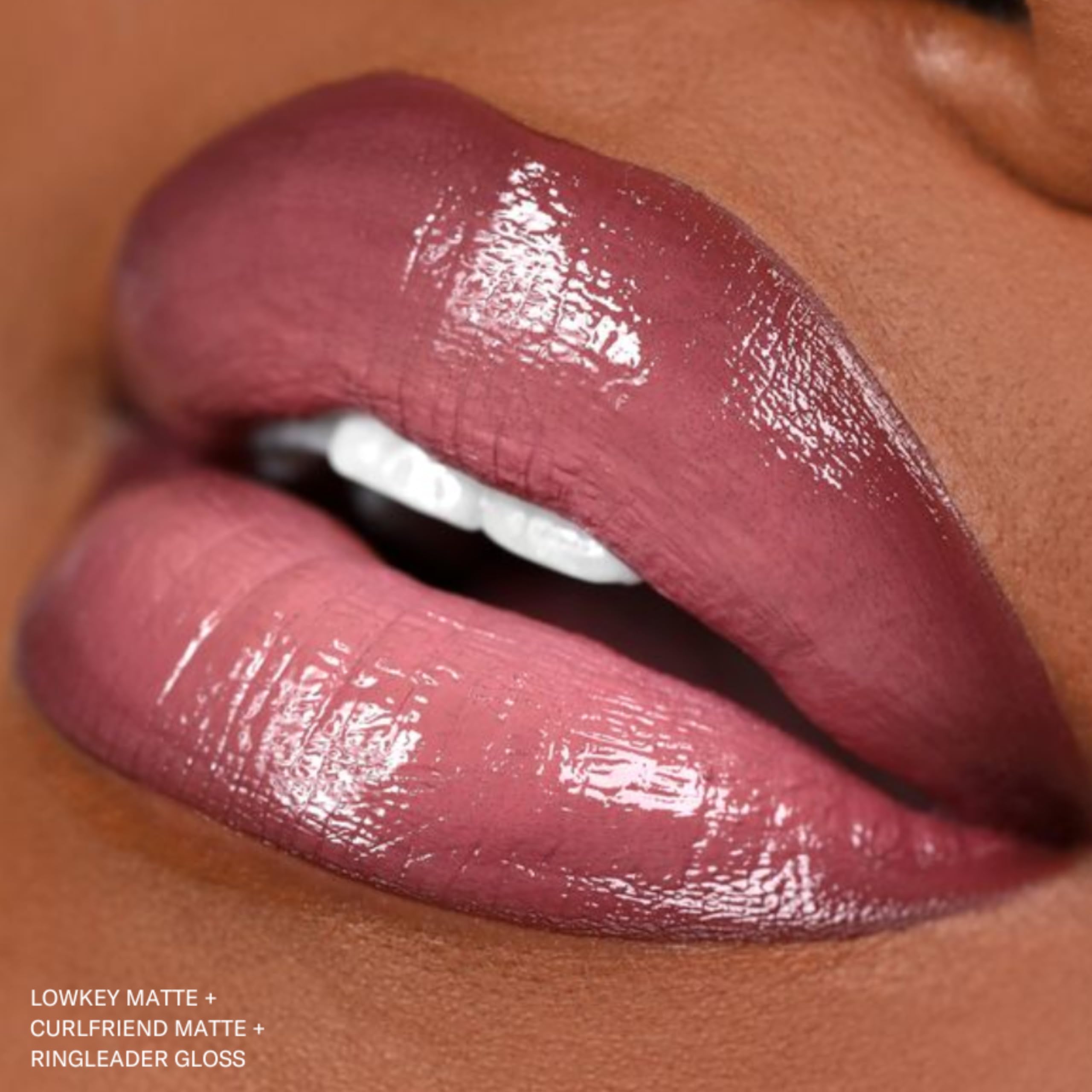 The Lip Bar Curlfriend Nonstop Liquid Matte Lipstick – Mauve Pink