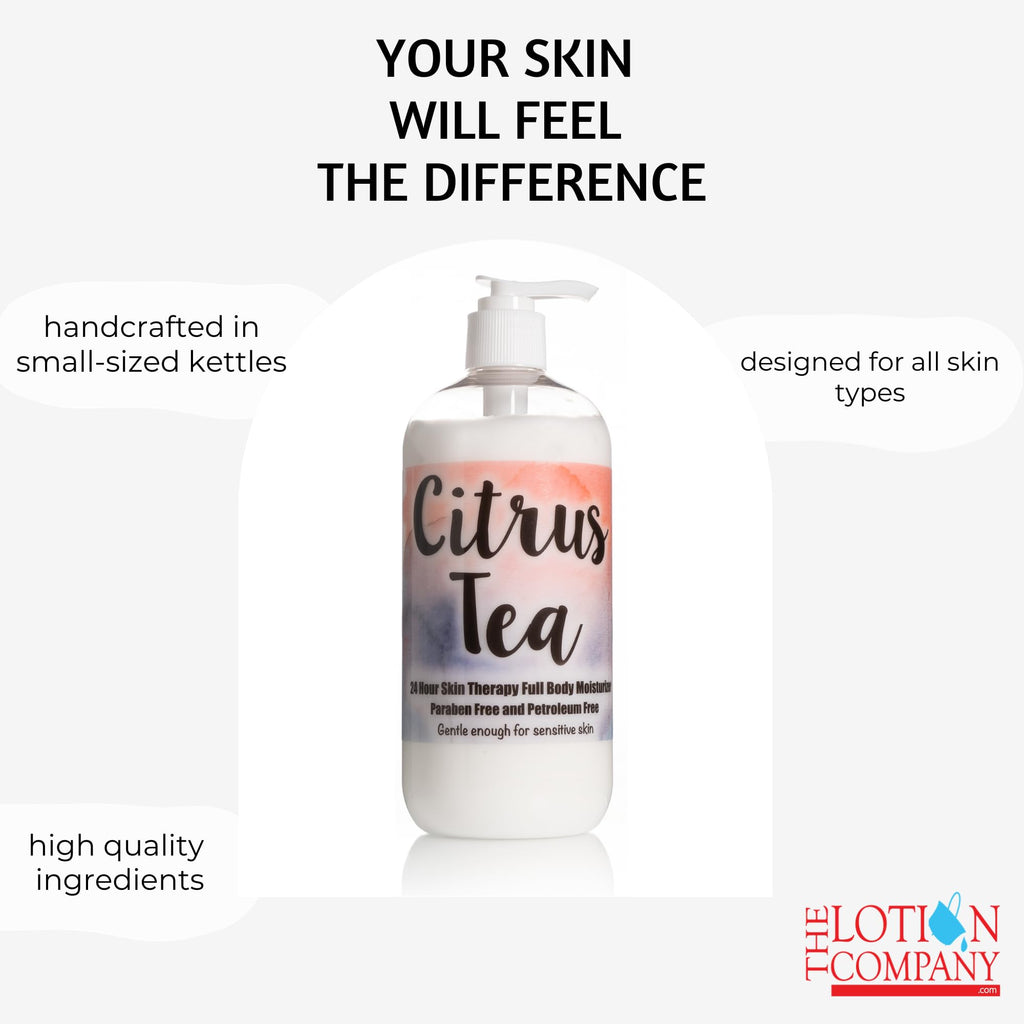 The Lotion Company 24-Hour Skin Therapy Lotion - Citrus Tea, 16 Fluid Ounce