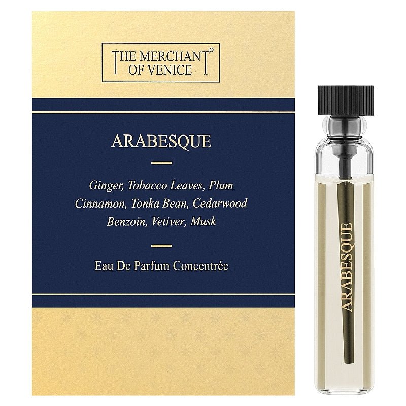 The Merchant of Venice Arabesque 2ml/0.06fl.oz. official scent sample perfume tester