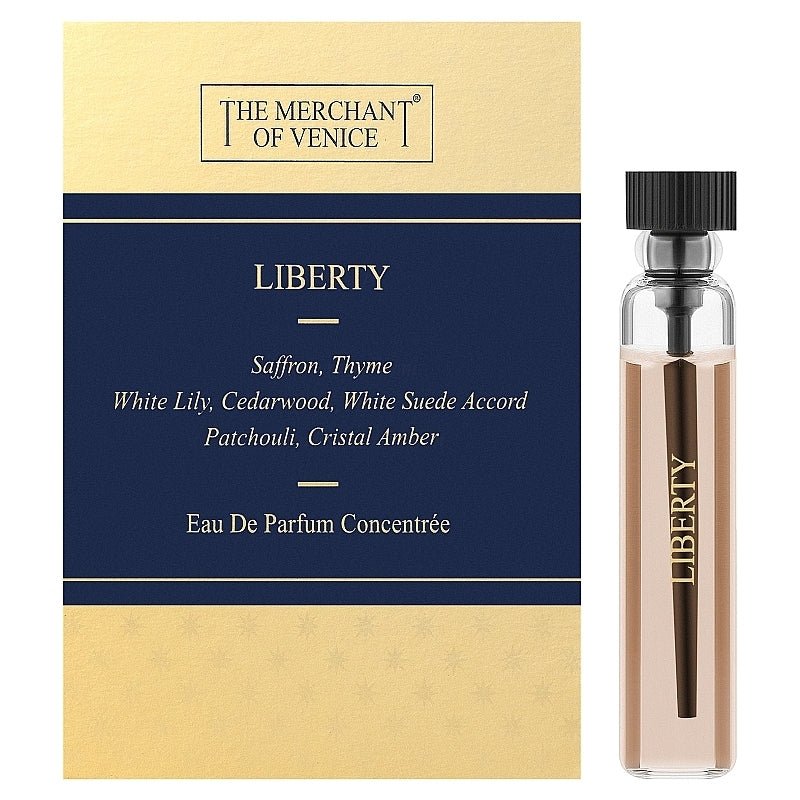 The Merchant of Venice Liberty 2ml/0.06fl.oz. official scent sample perfume tester