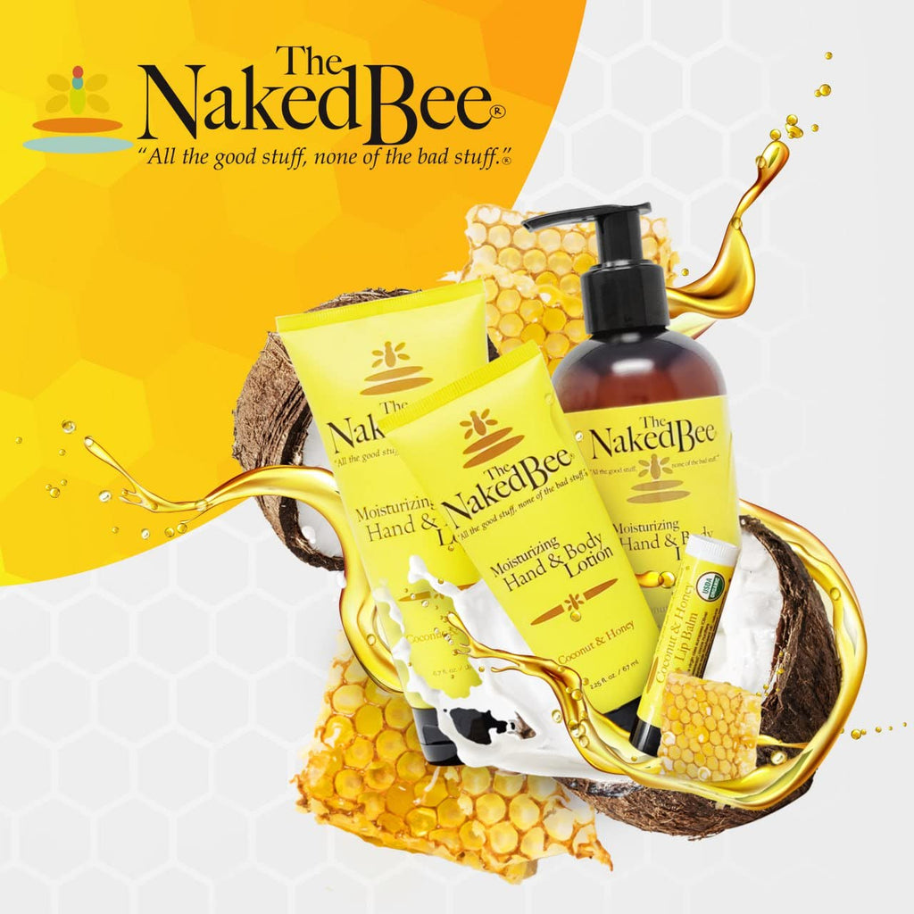 The Naked Bee Nourishing Body Lotion – Jasmine & Honey, 8oz | All Skin Types