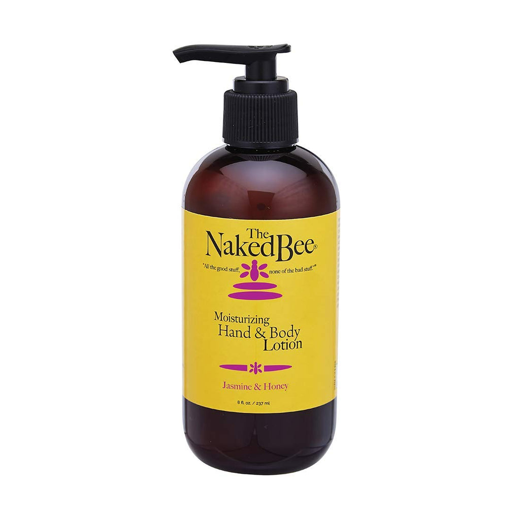 The Naked Bee Nourishing Body Lotion – Jasmine & Honey, 8oz | All Skin Types