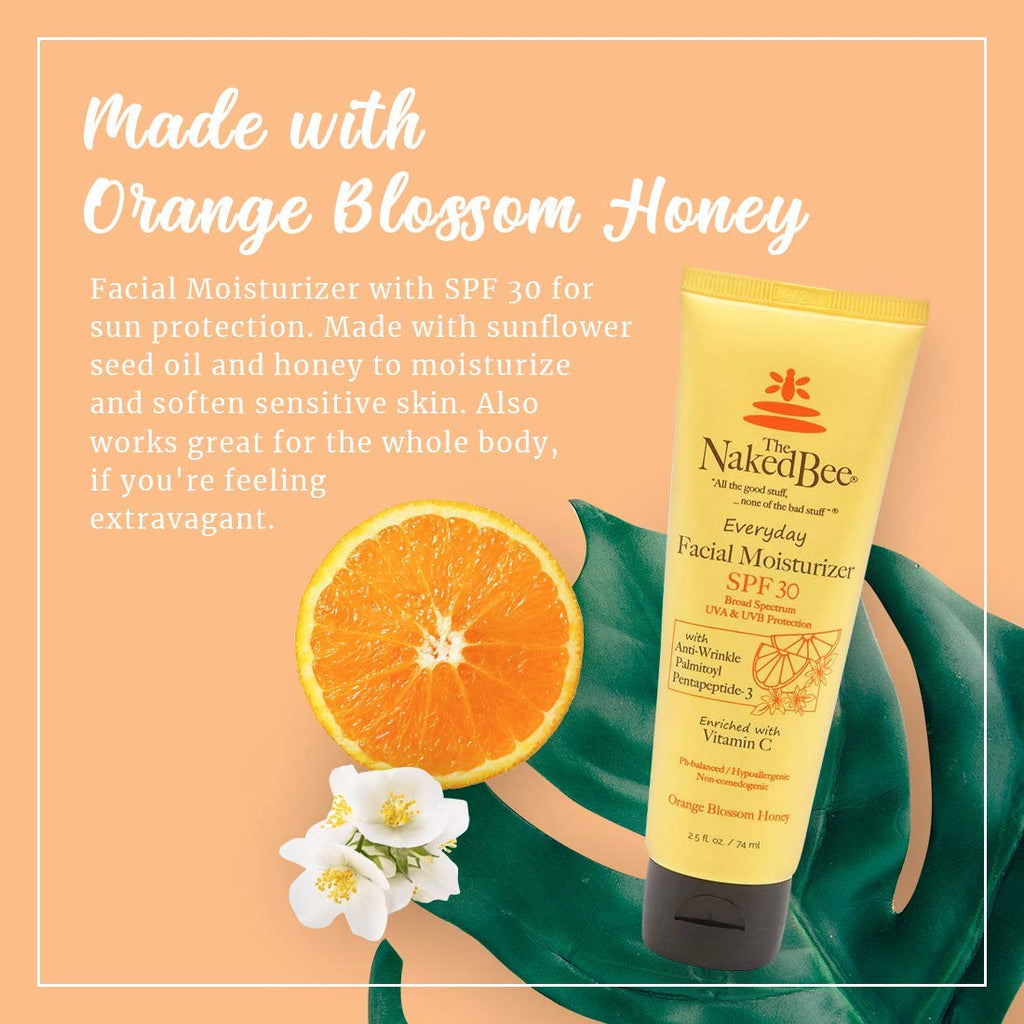 The Naked Bee Vitamin C Facial Moisturizer SPF 30 – Orange Blossom (Pack of 2)