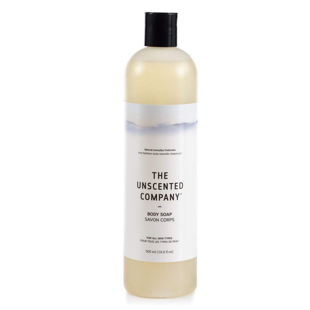 The Unscented Company Body Soap – Fragrance-Free, For All Skin Types, 16.9 fl oz (500 ml)
