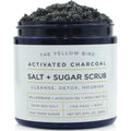 The Yellow Bird Activated Charcoal Scrub – Face & Body Exfoliant for Smooth Skin