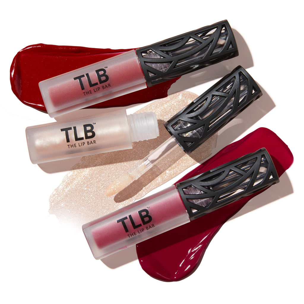 The Lip Bar Perfect Pout Mini Lip Trio: Bawse Lady Matte, Trophy Wife Gloss Up, Gamechanger Gloss Up